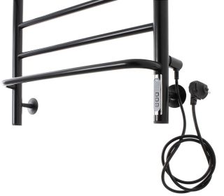 Полотенцесушитель электрический Domoterm Орфей DMT П6 400x600 EK R чёрный